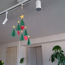 壁/天井/クリスマスツリー/モビールのインテリア実例 - 2014-11-13 11:57:02