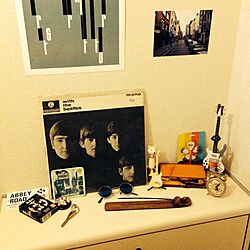 玄関/入り口/レコード/ビートルズのインテリア実例 - 2013-09-19 16:00:55