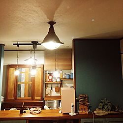 部屋全体/照明/工業ランプ/工業系照明のインテリア実例 - 2017-06-30 22:08:22