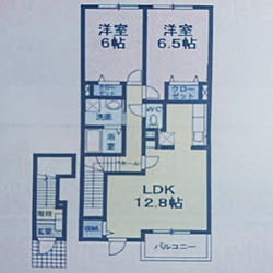 部屋全体/間取り図/賃貸でも諦めない！/賃貸でも楽しく♪のインテリア実例 - 2018-03-03 21:29:06