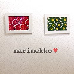 バス/トイレ/marimekko/ハンドメイド/マリメッコのインテリア実例 - 2013-07-03 09:52:43