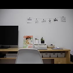 机/DIY/ニトリ/雑誌掲載中/パソコンデスク...などのインテリア実例 - 2016-02-05 21:20:35