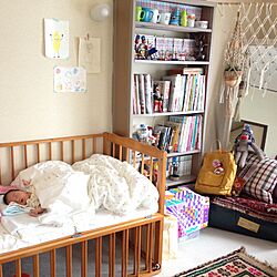 部屋全体/赤ちゃんのいる部屋/カラフル/子供と暮らす。のインテリア実例 - 2015-04-30 11:05:07