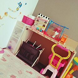 棚/子供/おもちゃスペース/メルちゃん/DIY...などのインテリア実例 - 2015-09-16 08:47:48