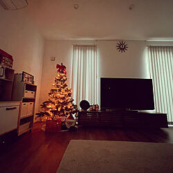 部屋全体/クリスマス/クリスマスツリー/子供がいる家/子供と楽しく...などのインテリア実例 - 2023-12-25 12:49:18