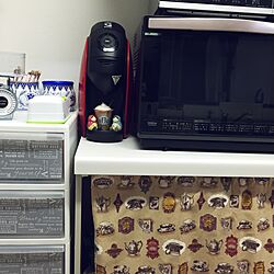キッチン/バリスタ/冷蔵庫の横/100均/DIYのインテリア実例 - 2016-08-22 23:32:56