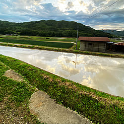 窓からの風景/和の家/田舎の風景/田舎の暮らし/和が落ち着く...などのインテリア実例 - 2020-05-21 23:11:46