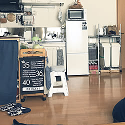 キッチン/山善ペール缶収納スツールモニター応募のインテリア実例 - 2018-01-09 13:50:40