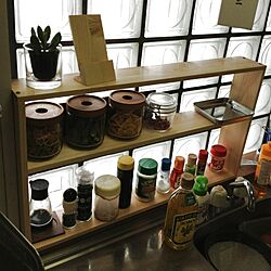 キッチン/DIY/調味料棚のインテリア実例 - 2013-05-01 12:31:49