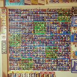 壁/天井/コレクション/フィギュア/レゴ/LEGO...などのインテリア実例 - 2016-06-25 12:51:23