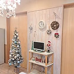 部屋全体/クリスマス/クリスマスツリー180cm/X'masディスプレイ/心地よい暮らし...などのインテリア実例 - 2023-11-12 22:32:43