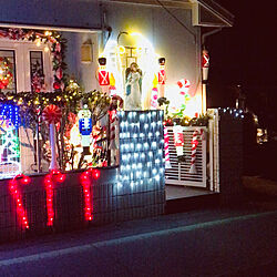 DIY/クリスマス/100均/ハンドメイド/LEDロープライト...などのインテリア実例 - 2023-12-17 21:09:44