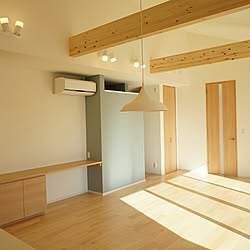 部屋全体/梁のある家/入居前/北欧ナチュラル/北欧...などのインテリア実例 - 2017-05-15 19:12:31