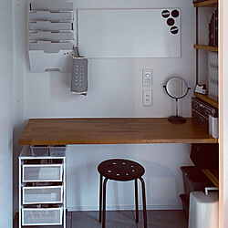 小さなお部屋/造作棚/R +HOUSE/無印良品/IKEA...などのインテリア実例 - 2022-01-06 16:05:21
