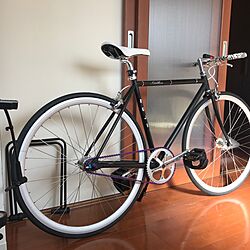 リビング/自転車ディスプレイ/自転車のある部屋/自転車のインテリア実例 - 2017-06-04 15:31:32