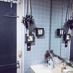 洗面所/ウォールラック/バス/トイレのインテリア実例 - 2021-02-03 14:04:17