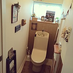 バス/トイレ/狭いトイレは写真撮るのが難しい…/Nanaちゃん/マガジンラックDIY/RC三重支部...などのインテリア実例 - 2015-07-12 10:14:22