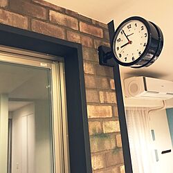 壁/天井/窓枠DIY/マスキングテープ/時計のある風景/時計のインテリア実例 - 2017-05-08 06:50:14