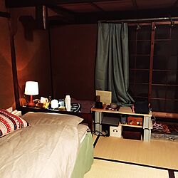ベッド周り/和室/レトロ/ニトリ/雑貨...などのインテリア実例 - 2017-03-29 00:06:10