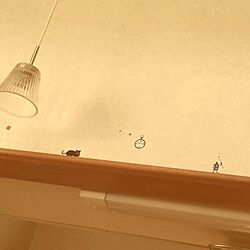 壁/天井/セリア/キッチンカウンターのインテリア実例 - 2013-09-30 09:33:21