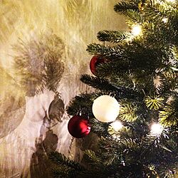 部屋全体/光と影/夜/クリスマス/クリスマスツリー150cm...などのインテリア実例 - 2015-11-27 23:33:34
