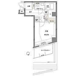 部屋全体/一人暮らし/1K/間取り図のインテリア実例 - 2019-01-15 02:27:22