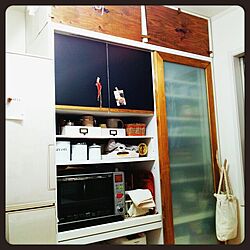 キッチン/DIY/手作り/リメイク棚/黒板のインテリア実例 - 2013-09-30 17:29:17
