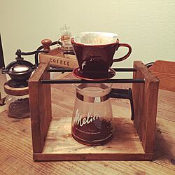リビング/メリタ/calita/Camano Coffee Mill/ドリップ中～♪...などのインテリア実例 - 2016-03-13 21:16:28
