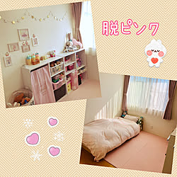 部屋全体/中学生女の子部屋/子どもへのプレゼント/子ども部屋 女の子/モニター応募投稿のインテリア実例 - 2023-11-15 16:08:49