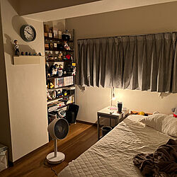 たけのこの部屋/IKEA/一人暮らし/1LDK/扇風機・サーキュレーター...などのインテリア実例 - 2023-08-04 21:55:05
