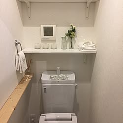 バス/トイレ/トイレ清掃/いいね、フォロー本当に感謝デス☺︎/断捨離中/いいね♪いつもありがとうございます❤️...などのインテリア実例 - 2017-04-20 17:42:21