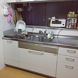 キッチン/レトロのインテリア実例 - 2016-10-19 17:19:05