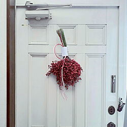 玄関/入り口/正月飾りのインテリア実例 - 2022-01-04 13:09:50