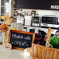 キッチン/コンテストのために再投稿します！/ハロウィン/RC本ちょっと掲載して頂きました♡/ブログやってます♪...などのインテリア実例 - 2015-09-19 18:48:34