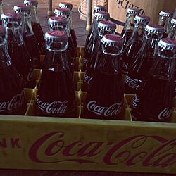 キッチン/コカ・コーラ雑貨/コカ・コーラの瓶/お店の名前はrinonです/雑貨...などのインテリア実例 - 2016-04-06 21:08:37