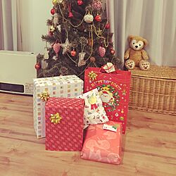 リビング/クリスマスプレゼント/クリスマスディスプレイのインテリア実例 - 2015-12-23 01:11:30
