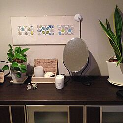 棚/Franc Franc/IKEA/キャンドル/観葉植物...などのインテリア実例 - 2014-02-23 00:40:22