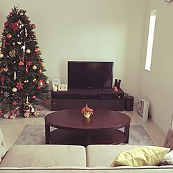 リビング/クリスマスツリー/ニトリ/アクタス ラグ/IKEA...などのインテリア実例 - 2016-11-19 16:45:29