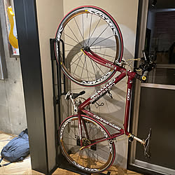 自転車縦置き/リノベーション/中古マンション/マンションリノベ/自転車スタンド...などのインテリア実例 - 2022-02-27 05:53:28