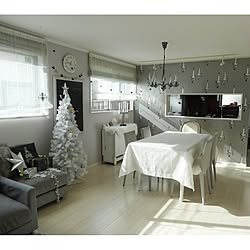 部屋全体/テーブルクロス/IKEA/シャビーシック/海外インテリアに憧れるのインテリア実例 - 2016-12-22 08:35:03