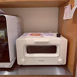 キッチン/バルミューダ トースターのインテリア実例 - 2018-12-24 20:50:31