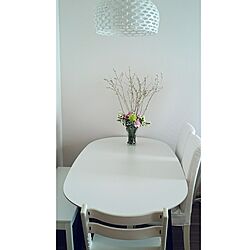 入居後/IKEA/ダイニングテーブル/白インテリア/IKEA ベンチ...などのインテリア実例 - 2017-04-02 17:00:06