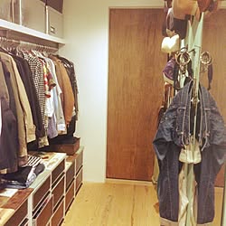 廊下の壁/衣類収納のインテリア実例 - 2015-10-11 01:02:45
