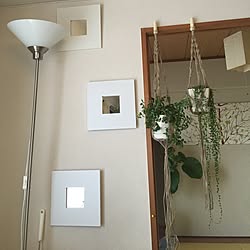 壁/天井/プラントハンガー/観葉植物/照明/IKEAのインテリア実例 - 2015-05-23 17:08:10