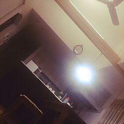 キッチン/間接照明/LED照明/ペンダントライト/ミルクガラスの照明...などのインテリア実例 - 2015-11-01 23:38:58