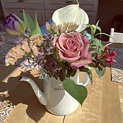 花瓶/お花/ダイニングテーブル/西海岸/カリフォルニアスタイル...などのインテリア実例 - 2022-03-09 11:53:07