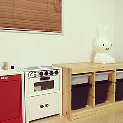 部屋全体/BRIO/ミッフィー/IKEA/キッズスペース...などのインテリア実例 - 2015-09-28 19:47:29