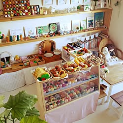 ベッド周り/子供部屋/おままごと/お店屋さんごっこ/お店屋さん...などのインテリア実例 - 2017-01-15 15:27:45