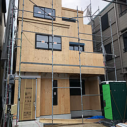 内装工事中/木工事/建設中/足場/3階建...などのインテリア実例 - 2020-04-28 22:26:49