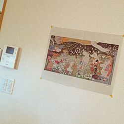 壁/天井/ムーミン/カレンダーのインテリア実例 - 2013-10-01 16:59:55